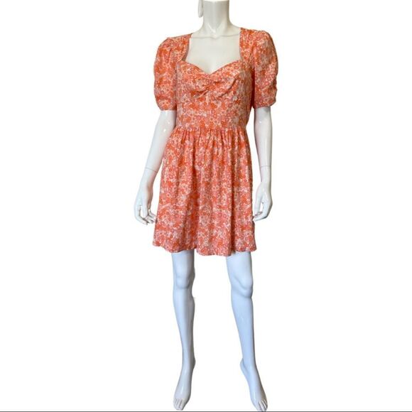 BP  Orange/Peach Summer Dress size -Medium - Picture 2 of 10